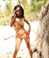 Private beach